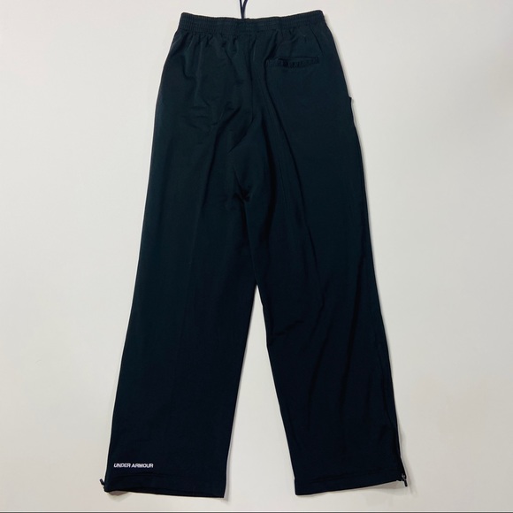 Under Armour Loose Black Ankle Zip Sweat Pants S - Picture 6 of 7
